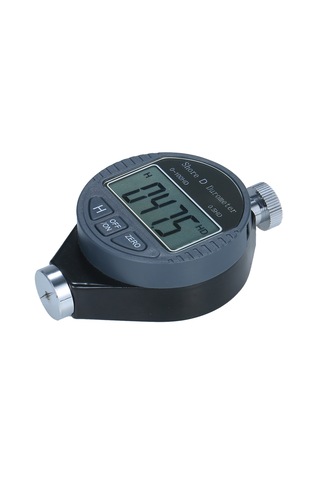 Taşınabilir 0-100hd Shore D Sertlik Test Cihazı Dijital Durometre Ölçeği Lastik Plastik Zemin İçin Büyük Lcd Ekran İle