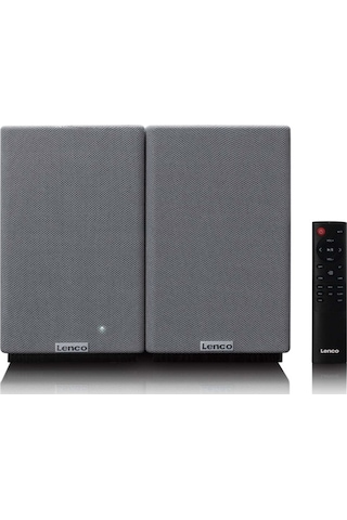 Lenco Spb-240bkgy - Hifi Stereo Bluetooth Hoparlör Çifti - Şık Tasarımda Güçlü Ses - Siyah/gri 67927522