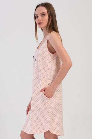 Vienetta Kadın Kalın Askı Baby Pink Tunik C6t1n5o804 Pembe