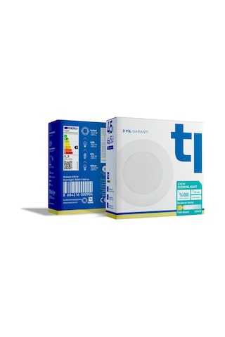 Redeem C10W Downlight, Titreşimsiz, Göz Konforu, 597 Lümen, Tatlı Beyaz, 3500 Kelvin Beyaz