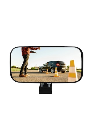 TakTak-4 Sürücü Kursu Eğitmen Aynası 17 x 8 CM Sol