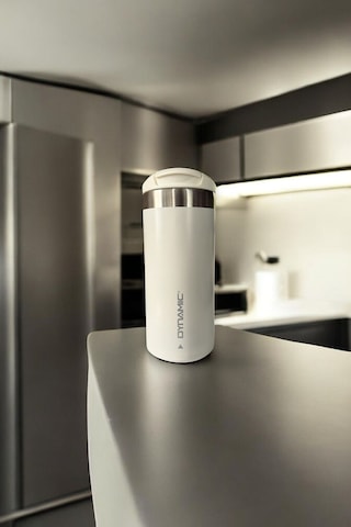 Dynamic Paslanmaz Çelik Termos  350ML Siyah - Krem 2 Renk Seçeneği