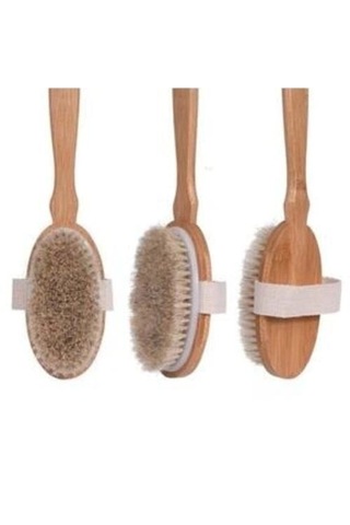 Organik Doğal At Kılı Banyo Fırçası 285 ML