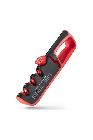 Lmetjma Ayarlanabilir Açılı Bıçak Bileyici 3 Aşamalı El Tipi Manuel Bileyici Profesyonel Bıçak Makas Bileyici Taşı Jt287