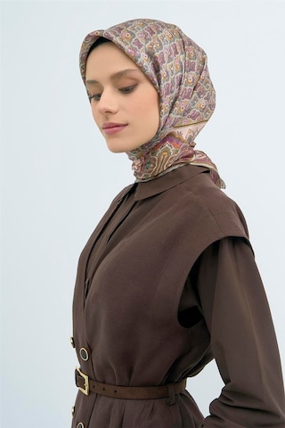 Armine Sura İpek Eşarp Pudra Pembe