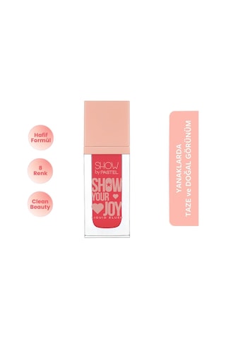 Show By Pastel Show Your Joy Liquid Blush - Likit Allık 56