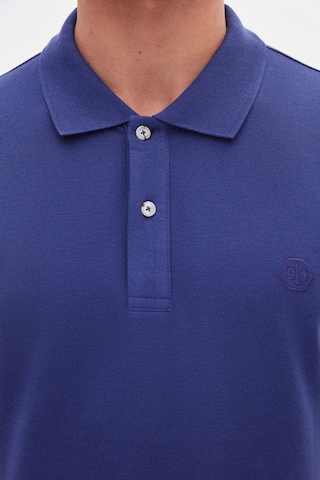 D's Damat Ds Damat Regular Fit Mor %100 Pamuklu Uzun Ömürlü Kıvrılmaz Polo Yaka Nakışlı T-shirt 4hc14ort51000 M01