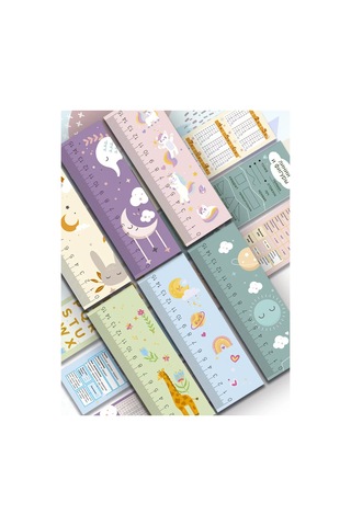 Artfrei Defter Ve Kitaplar İçin Yer İşareti - Şeritli / 6 Adet 170771630