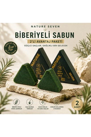 Biberiyeli Saç Bakım Sabunu Saç Dökülmesine Karşı Destekleyici Bakım İkili Set