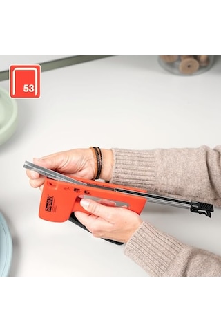 Zımba Teli Tip 53, 8 Mm Zımba, 5.000 Adet Büyük Paket, Ahşap Ve Kumaşlar İçin İnce Tel Kıskaçlar Tekstil İçin Yüksek Performanslı Zımba, Zımba Tabancası Zımba, Galvanizli Çelik 11857050