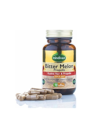 Mindivan Bitter Melon Propolis 60 Kapsül Aromasız