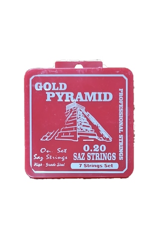 Pyramid 0.20 Uzun Sap Bağlama Saz Teli+Tezene