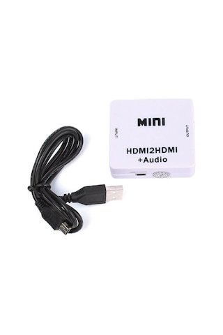 Sirius Hdmı To Hdmi + 3,5 Mm. Dijital Ses Ayırıcı Çevirici Dönüştürücü