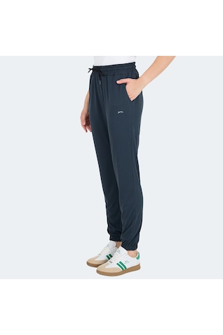 Slazenger KAIDA IN Kadın Cepli Dar Paça Koyu Gri Eşofman Altı