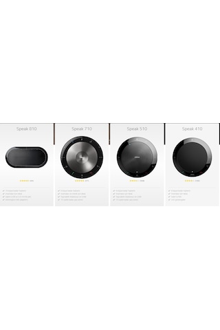 Jabra Speak 510 Konferans Çevrimiçi Toplantı Cihazı