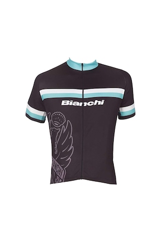 Bianchi Sport Kısa Kol Forma Siyah/Celeste/Beyaz(Xxl) Mavi - Siyah