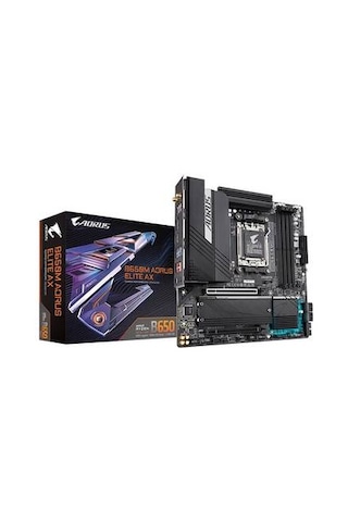 Gıgabyte B650M Aorus Elite AX 6666 MHz (OC) DDR5 Soket AM5 mATX Anakart