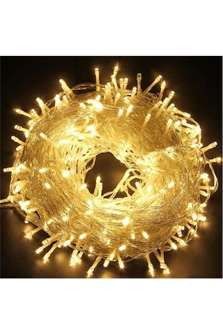 5m 30 Led Gün Işığı 2 Kademeli Şeffaf Kablo Çok Renkli