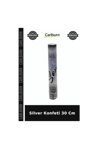 Özel Üretim Parti Kutlama Eğlence Organizasyon Silver Konfeti 30 Cm.