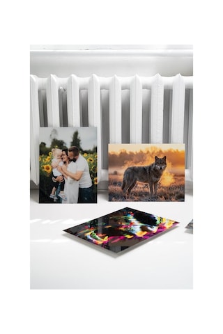 Premium Kişiye Özel 3 Adet Metal Poster Tablo Full Hd Kalite Baskı 10x15 Cm Çok Renkli