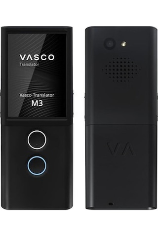 Vasco M3 Dil Tercüman Cihazı - Siyah