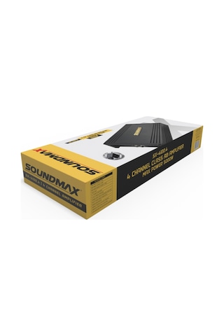 Soundmax Sx-4100.4 4X100Wrms 5000Watt Oto Anfi