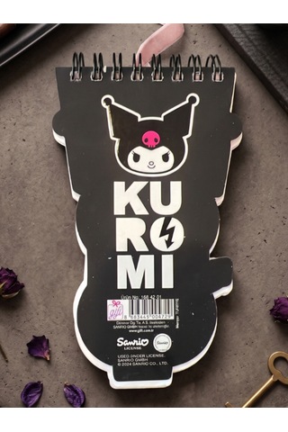 Kuromi &hello Kitty Lisanslı Özel Kesim Bloknot Not Defteri Çok Renkli