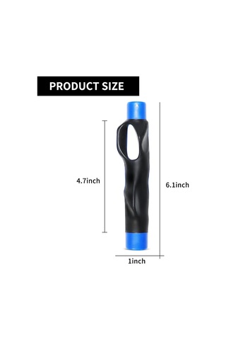 Vkemall Golf Kavrama Egitici El Konumu Düzeltici - Mavi Plastik Malzeme Gümüş