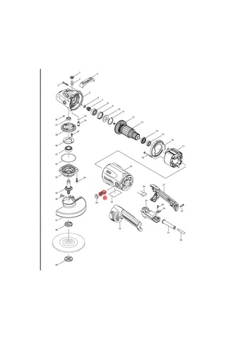 Makita GA7020 Kömür CB-204 Ürün Kodu 194992-4