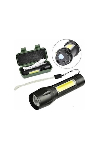 Ceylan Adam Led Lamba El Feneri Küçük Taşınabilir Usb Şarjlı Acil Durum Lambası Çok Renkli