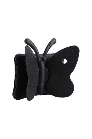 iPad Uyumlu 10.2 Uyumlu (8.Nesil) Zore Butterfly Standlı Tablet Kılıf-Si