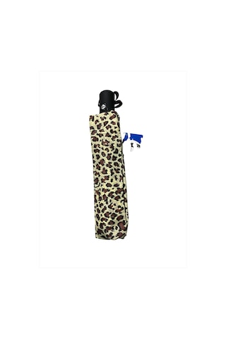 Marlux Leopar Desenli Otomatik Kdın Şemsiye Krem 710059 Leopar