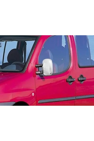 Fiat Doblo 2000-2010 Arası Abs Krom Ayna Kapağı 2 Parça