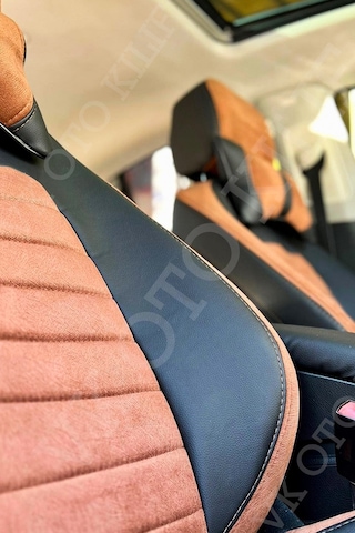 Vk Auto Volkswagen Passat Cc Araca Özel Koltuk Kılıf Kahve-siyah