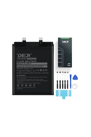 Deji Xiaomi Redmi Note 11 Pro 5g / Poco X4 Pro Uyumlu Batarya