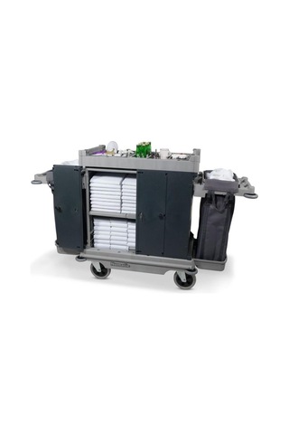 Numatic Nku-32Hf Kapaklı Kat Servis ve Çamaşır Toplama Arabası