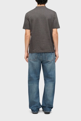 Emporio Armani Erkek T Shirt Em005546 Af25181 Fb099 Lacivert-bej