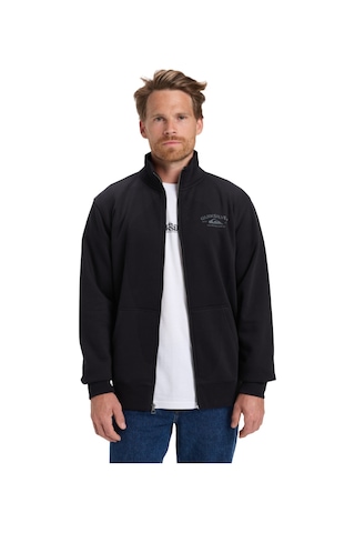 Quıksılver Quiksilver Zip Fleece No Hood Erkek Siyah Sweatshirt 11793 SiYAH