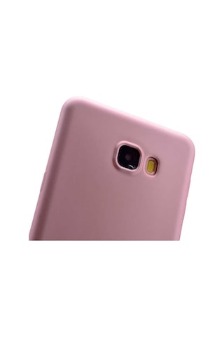 Samsung Uyumlu Galaxy C5 Kılıf Zore Premier Silikon Kapak Lacivert