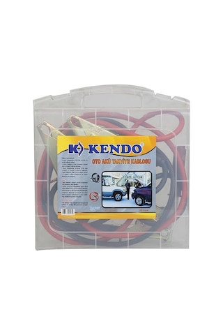 Eltos Kendo Ktk302 Çantalı Oto Akü Takviye Kablosu 150 Amper 2 Metre