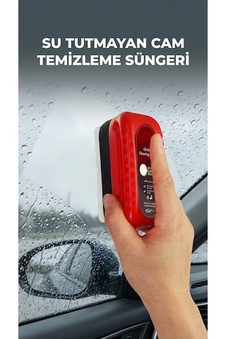 Su Tutmayan Araç Camı Temizleme Süngeri - Güvenli Ve Kolay Kullanım