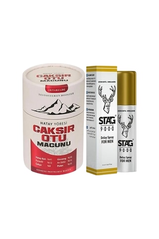 Aktarzade Hatay Yöresi Çakşır Otu Macunu + Sprey 20 ML
