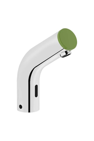 VitrA Sento Çocuk Temassız Lavabo Bataryası Krom Yeşil A47188