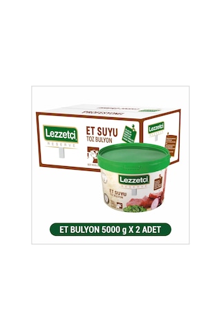 Lezzetçi Et Bulyon 2 x 5 KG Lezzetçi Et Bulyon 2 x 5 KG