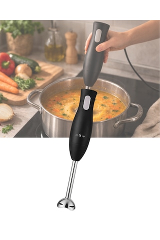 Paslanmaz Çelik Blender Ayağına Sahip Ergonomik El Blenderı Çok Renkli