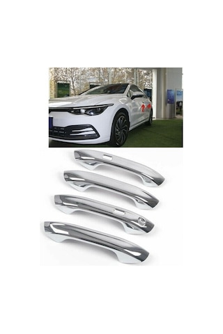 Volkswagen Golf 8 Kapı Kolu Kaplama - ABS Krom