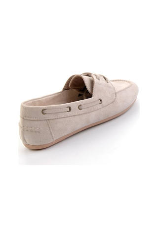 Bambi Bej Kadın Loafer Ayakkabı K01688012172 Bej
