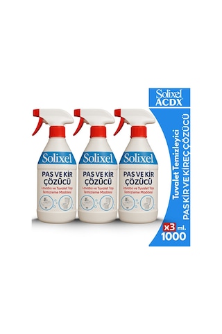 Solixel Pas Ve Kir Çözücü Sprey 1000 Ml X 3 Adet