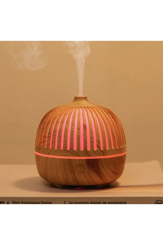 Leezsing 180ml Uçucu Yağ Difüzörü Buharlı Nemlendirici Difüzör 7 Renkli Işıklar Sessiz Otomatik Kapanma Nemlendirici Usb Powered