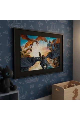 100 Parça Ejderha Temalı Puzzle